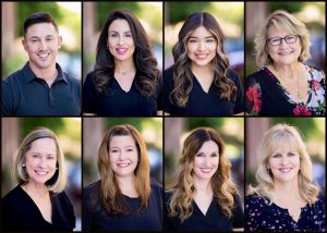 Collage of Employee Headshots North Central Family Dentistry Phoenix